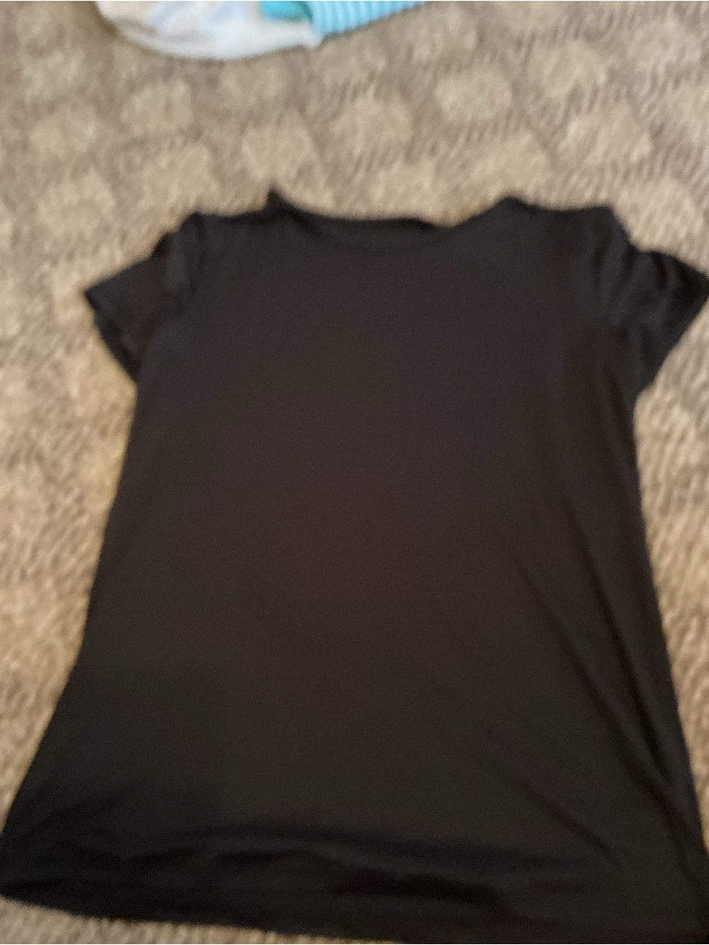 Classic Black Women's Crewneck Tee